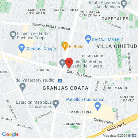 Consultorio Ginecológico San Judas Tadeo map