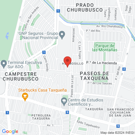 Laura Santamaría Barbosa Médico General Coyoacán map