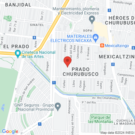 Servicios Veterinarios Y Acupuntura map