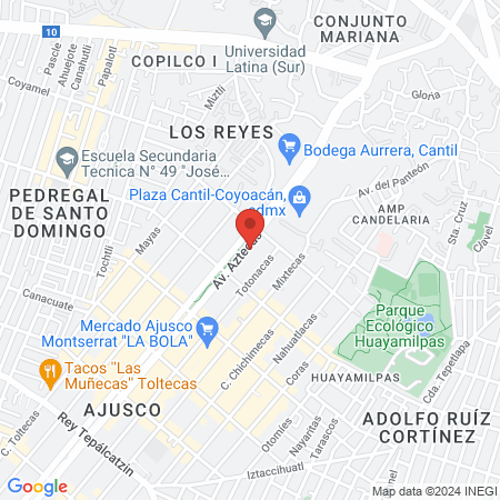 Coyoacan Boxing map