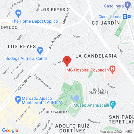 Odontología Integral Coyoacan map