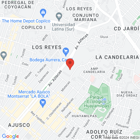 Clinica Dental Sr. Diente map