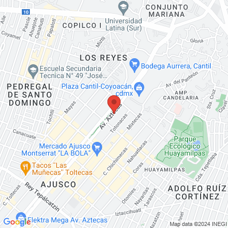 CDS Casa Dr. Scholl map