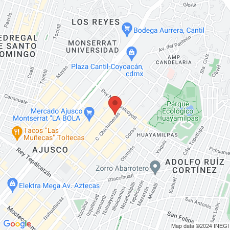 CONSULTORIO MEDICO DRA. PATRICIA MORALES map