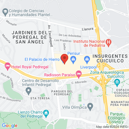 Barbería Capital (El Palacio de Hierro Perisur) map