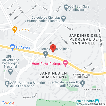 Agave Spa de Uñas map