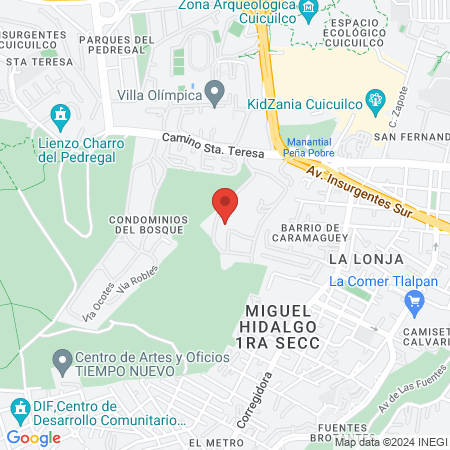 Mi Pabellon De Gimnasia map
