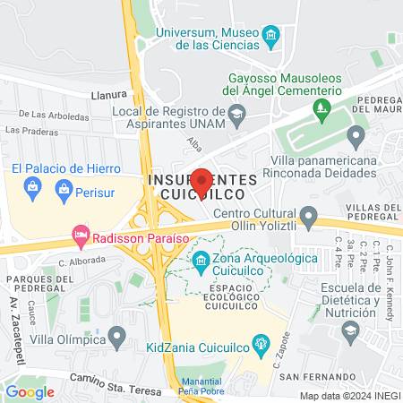 Dental Plus Cuicuilco map