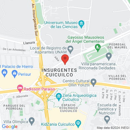 Dr Roberto Ruiz Diaz map