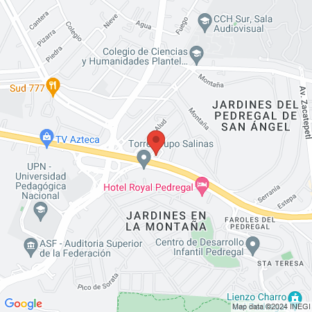 dental Integrada del Sur map