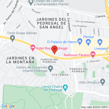 Dermatologica laser and cosmetic CDMX map