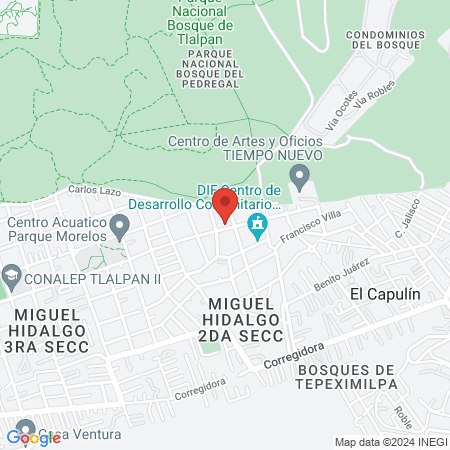 Veterinaria Acuario map