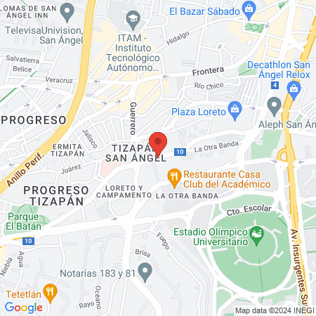 Garcia Velasco Jaime Dr. map