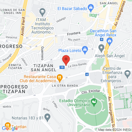 Doctor Mauricio López González map