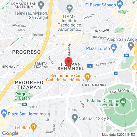 Dr. Carlos Emiro Moran Villota, Ginecólogo map