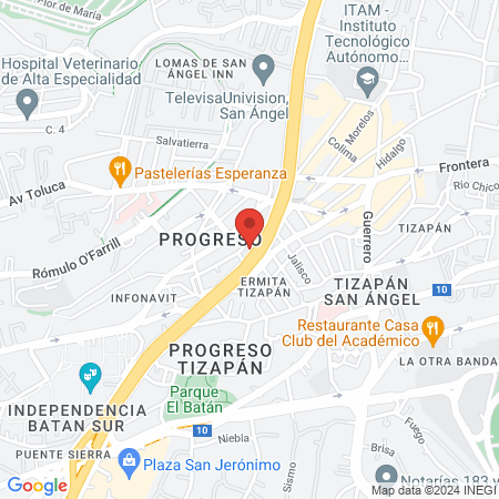 Hospital Michican map