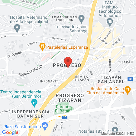 VETERINARIA THOTH map