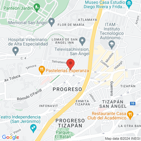 Clínica Veterinaria RoskiPet map