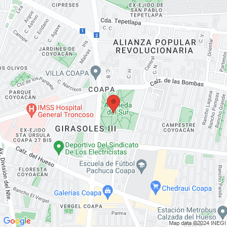 Escuela Da Hoi Moon Choyleefut Kung fu y Luo Han Gong map