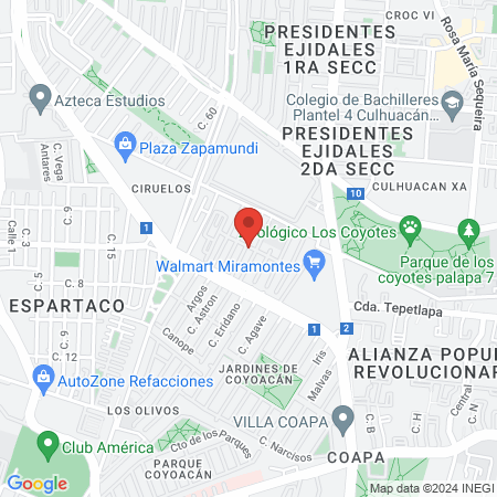 Davila Zuleta Carlos map