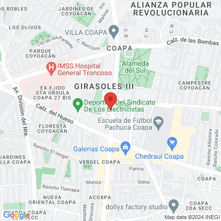 Olmedo Aguilera Porfirio Orlando Dr map