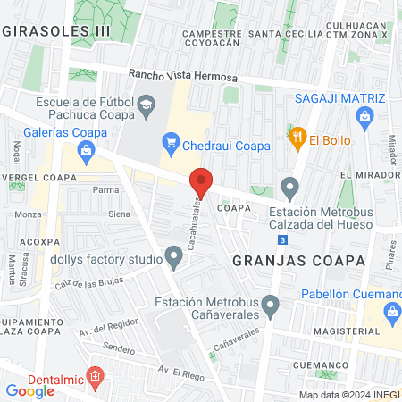 Doctora Andrea Lourdes Ramos García map