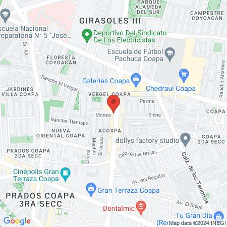 Salud Y Desarrollo Municipal map