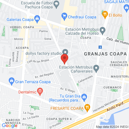 Centro Medico Tenorios map