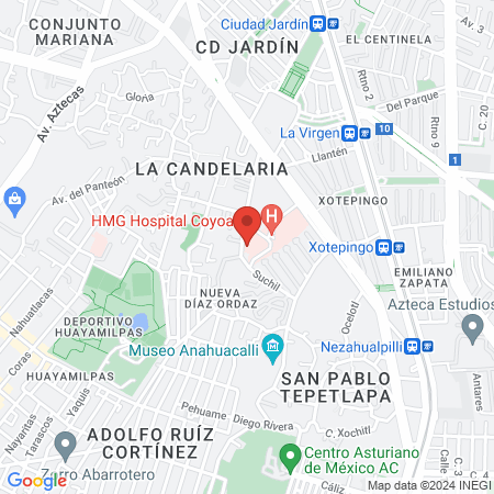 Doctor Ayax Vázquez Ortíz map