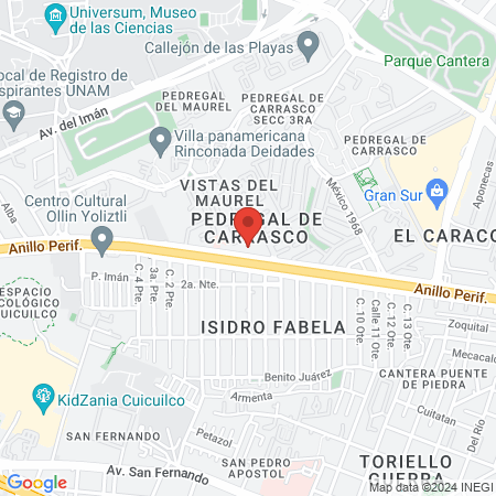 Estetica Internacional Unisex map