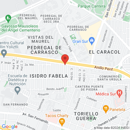 Clinica Dental Pano map