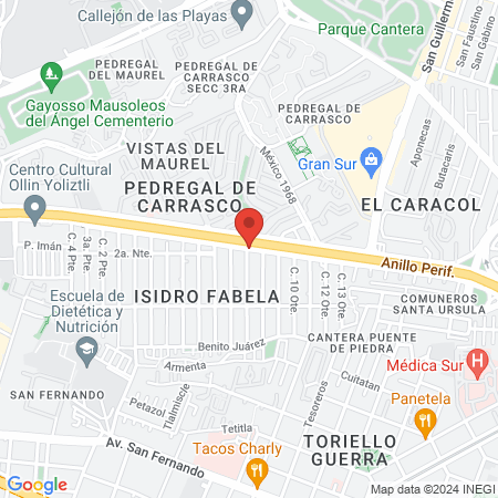 Lopez Barron Samuel Enrique map