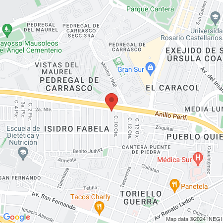 Oftalmólogo Dr.Abraham Rosas González map