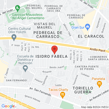 Consultorio Dr Carlos sanchez map