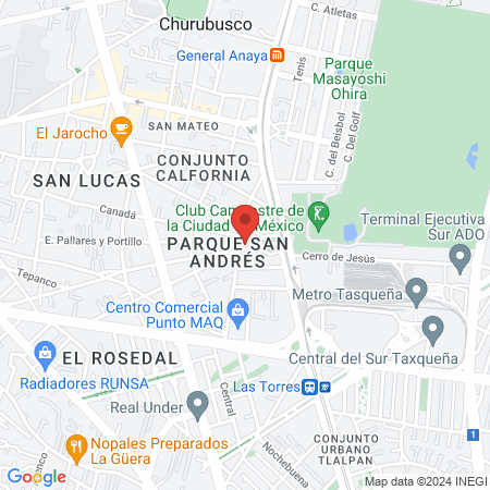OrtopodCDMX map
