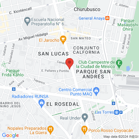 Consultorio de Estimulación Temprana Circulo Pediátrico map