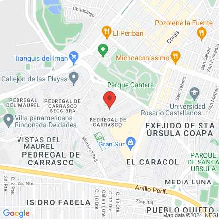 Emma Lazaro Hair Design map