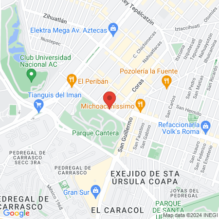 La 10-12 barbería map