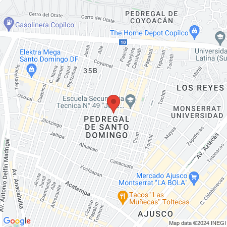 CARDOZA spa manos y pies map