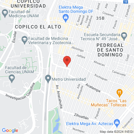 Consultorio dental “PRADENTAL” map