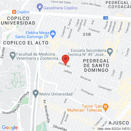 Consultorio San Carlos map