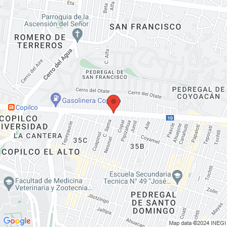 Beauty LG salón map