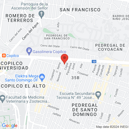 Julieta Altamirano Izquierdo Médico General map