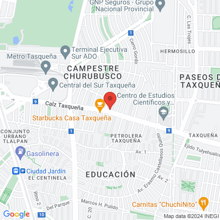 Salinas Lash Studio map