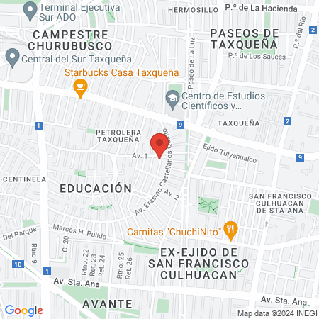 La Manicura Nail Bar map