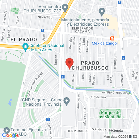 Sala de Belleza Claudia map