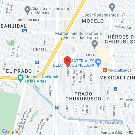 Cirujano dentista Nahomi Bando map