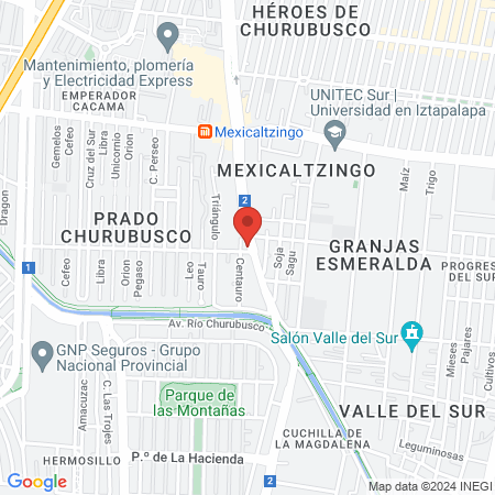 Servicios de Atención Médica Dental map