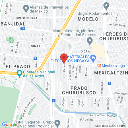 Consultorio Médico Ginecoobstetra map