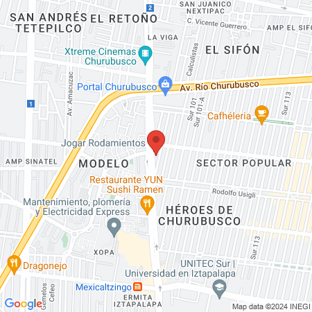 Duodent Especialidades Dentales map